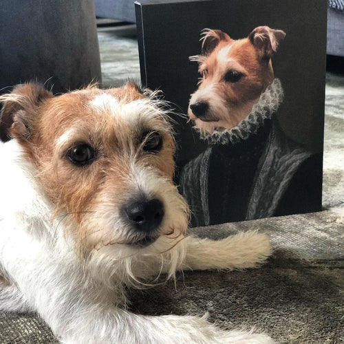 Crown and Paw - Canvas The Countess - Custom Pet Canvas