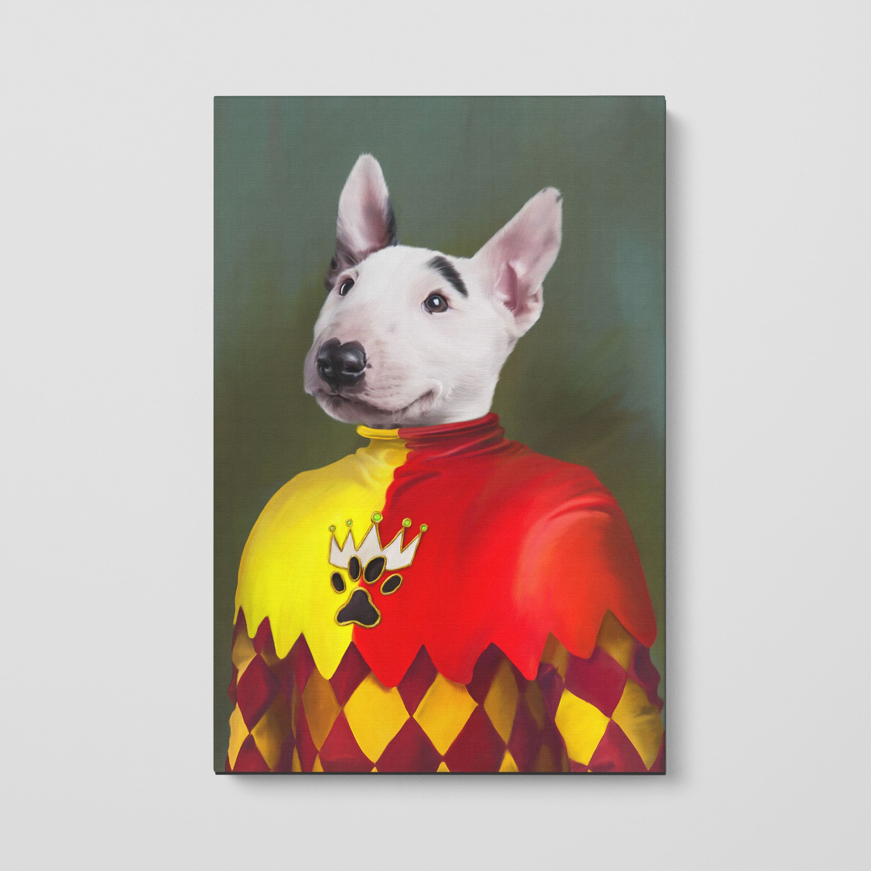 Crown and Paw - Canvas The Jester - Custom Pet Canvas
