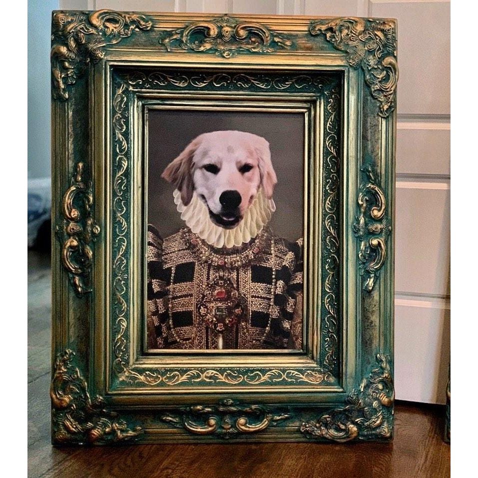 Crown and Paw - Poster The Dame - Custom Pet Poster