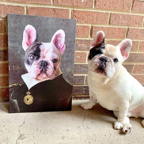 Crown and Paw - Canvas The Duchess - Custom Pet Canvas