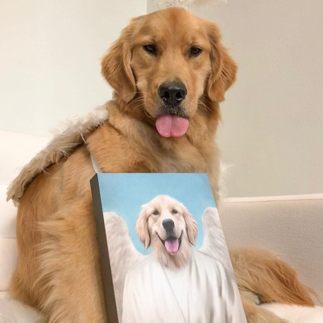 The Angel - Custom Pet Canvas
