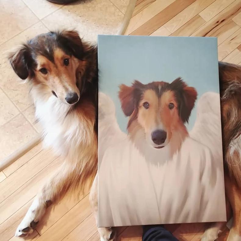The Angel - Custom Pet Canvas