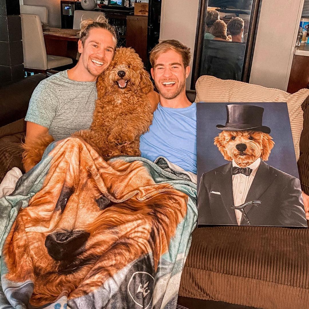 The Gentleman - Custom Pet Canvas