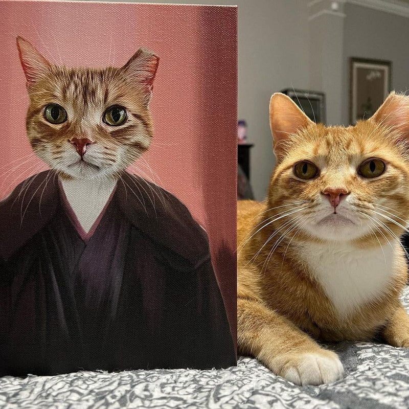 The Dark Side - Custom Pet Canvas