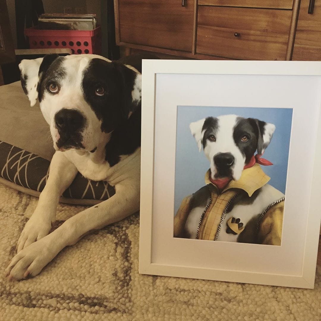 The Cowboy - Custom Pet Poster