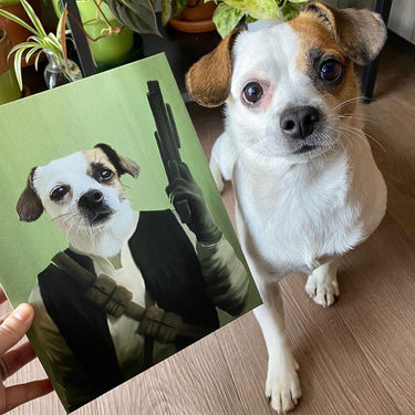 The Rebel - Custom Pet Canvas