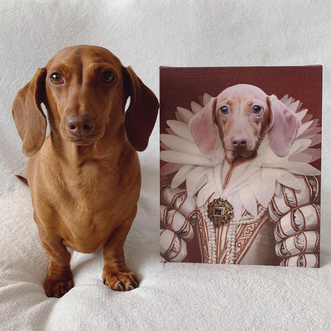 The Queen - Custom Pet Canvas