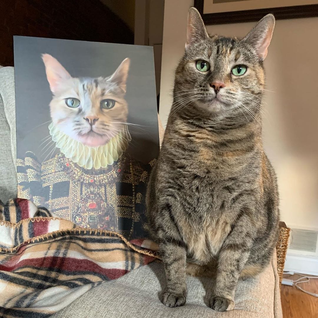 The Dame - Custom Pet Canvas