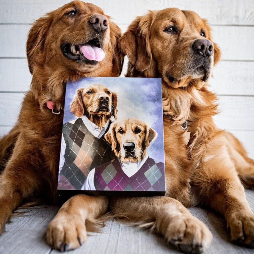 Crown and Paw - Canvas Step Brothers - Custom Pet Canvas 8