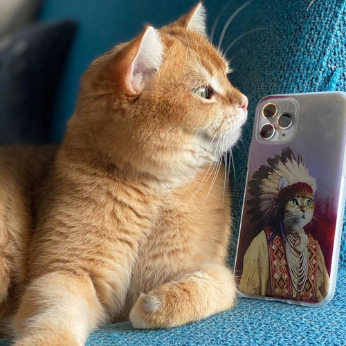 Crown and Paw - Phone Case The Chief - Pet Art Phone Case