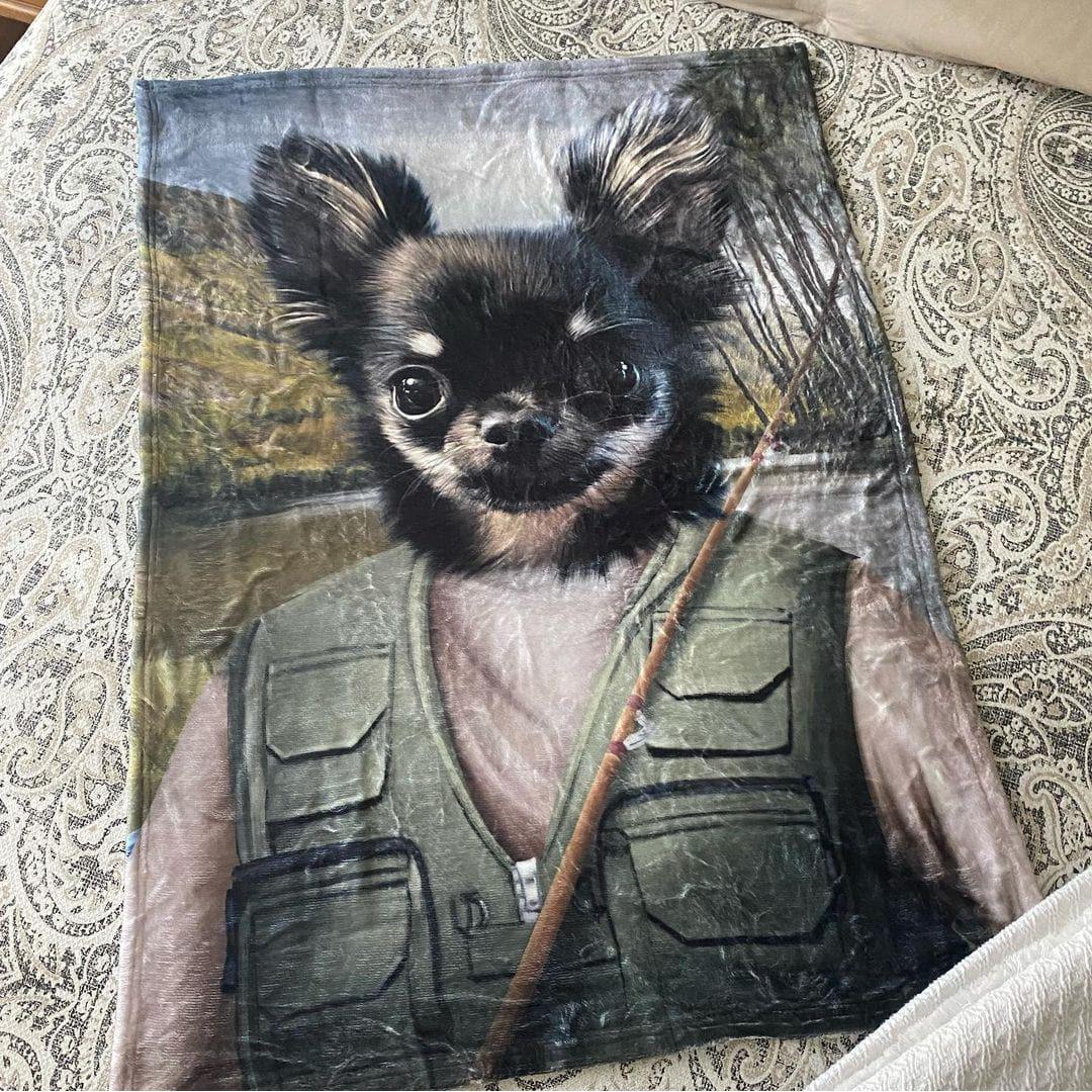 The Fisherman - Custom Pet Blanket