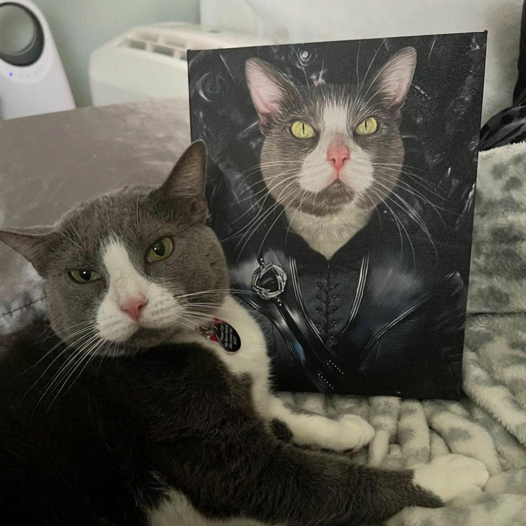 Crown and Paw - Canvas The Mother Of Dragons - Custom Pet Canvas