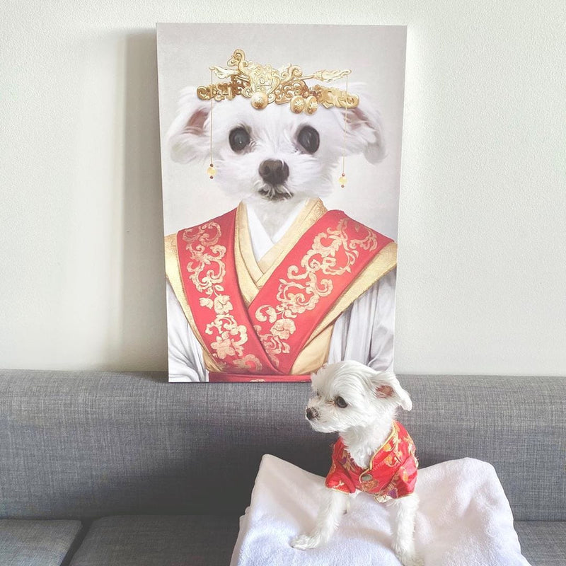 The Asian Empress - Custom Pet Canvas